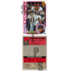 2019 STCC Iowa State Cyclones Legends #24 David Montgomery Detroit Lions