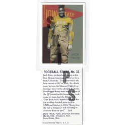 1935 STCC #37 National Chicle Jack Trice Iowa State Cyclones custom card