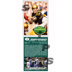 2021 STCC Collegiate Legends #19 Roger Staubach Navy Dallas Cowboys