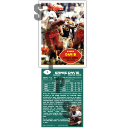 2021 STCC Collegiate Legends #1 Ernie Davis Cleveland Browns Syracuse