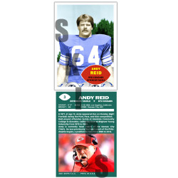 2021 STCC Collegiate Legends #3 Andy Reid Kansas City Chiefs BYU Cougars