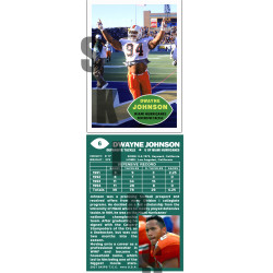 2021 STCC Collegiate Legends #6 Dwayne Johnson Miami Hurricanes The Rock