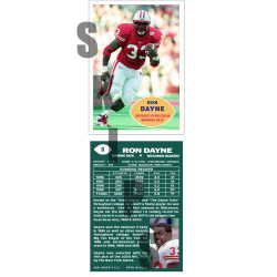 2021 STCC Collegiate Legends #8 Ron Dayne New York Giants Wisconsin Badgers